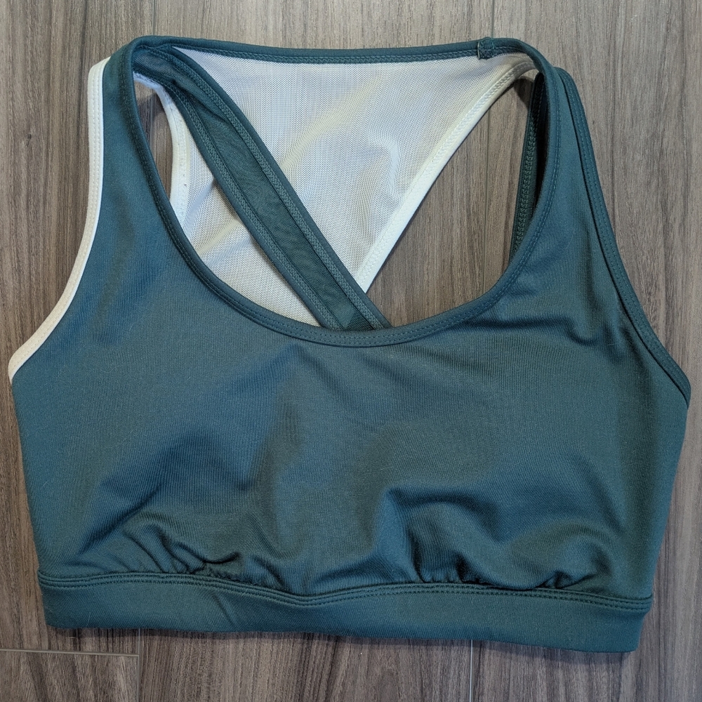 JoyLab Deep Teal Racerback Sports Bra